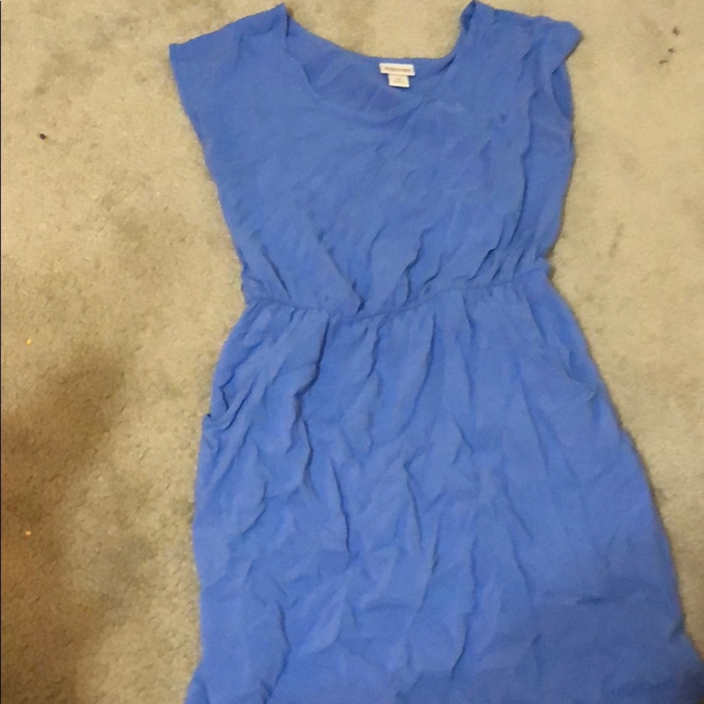 Periwinkle dress with pockets